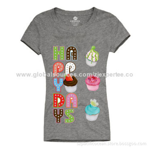 Young Girl's Lovely Printed Tee ShirtNew